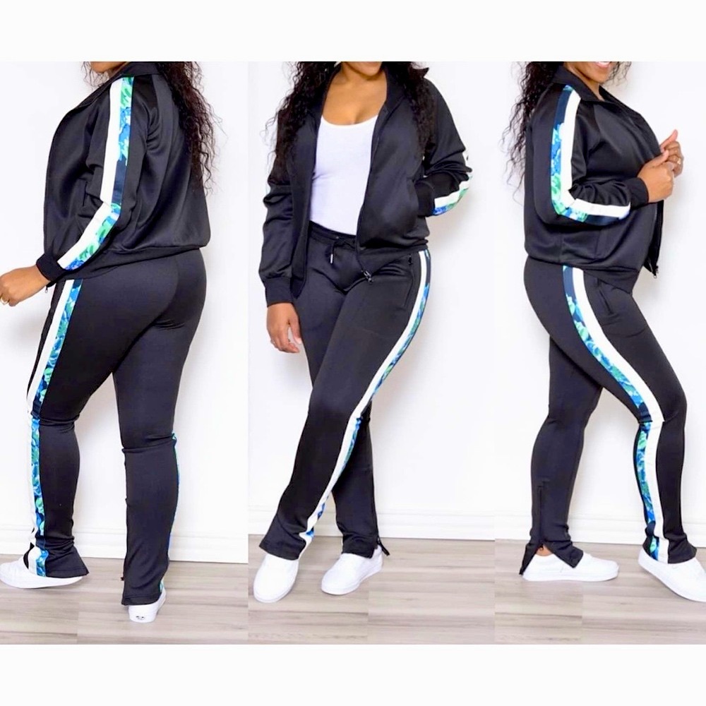 Two piece track set